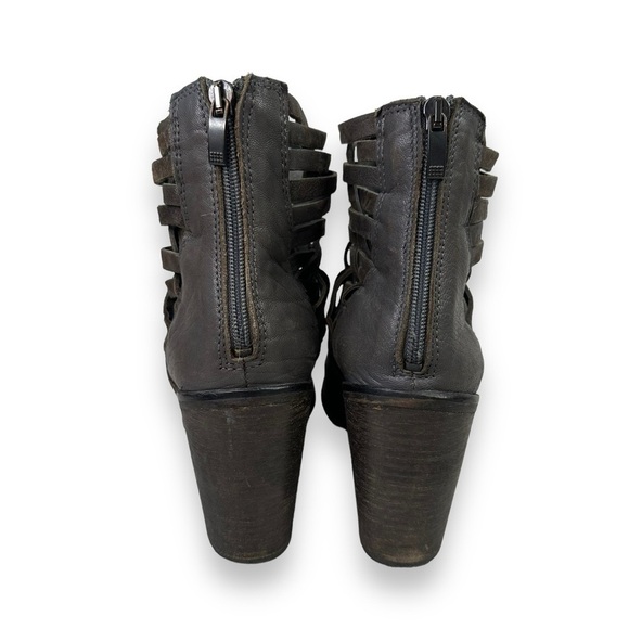 Free People Carerra Basket Weave Boot 10 Gray - Picture 11 of 15